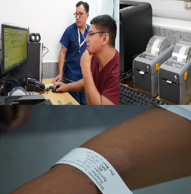 El HMyN:  Adquirió  dos impresoras de pulseras para pacientes 
