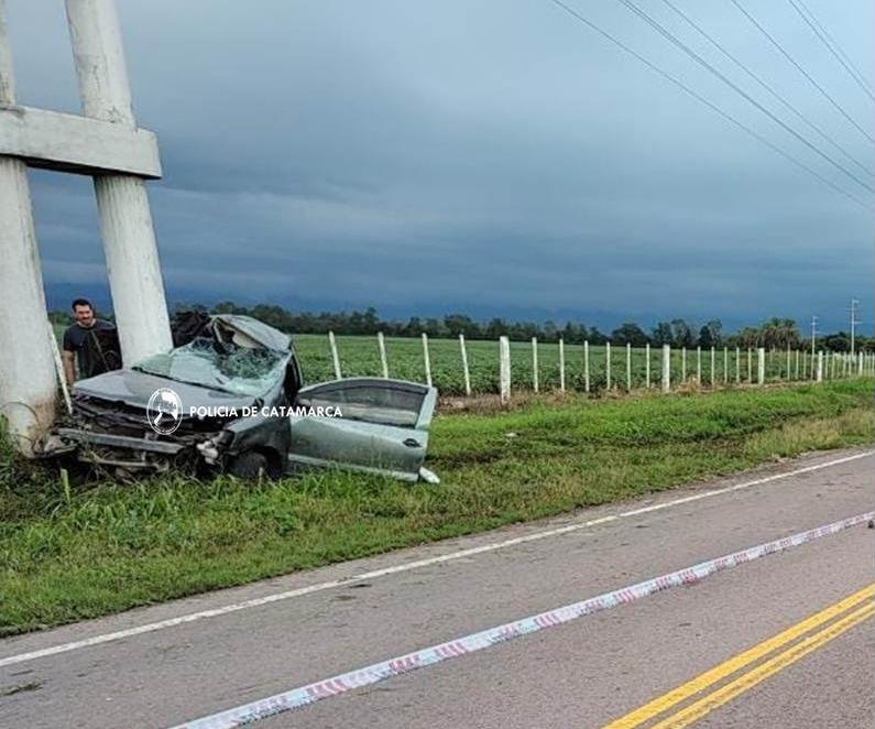 CATANARCA: Siniestro vial fatal en Santa Rosa: el informe policial reveló los datos filiatorios de las víctimas