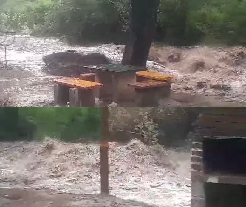 CATAMARCA: Cortan ruta por crecida de río