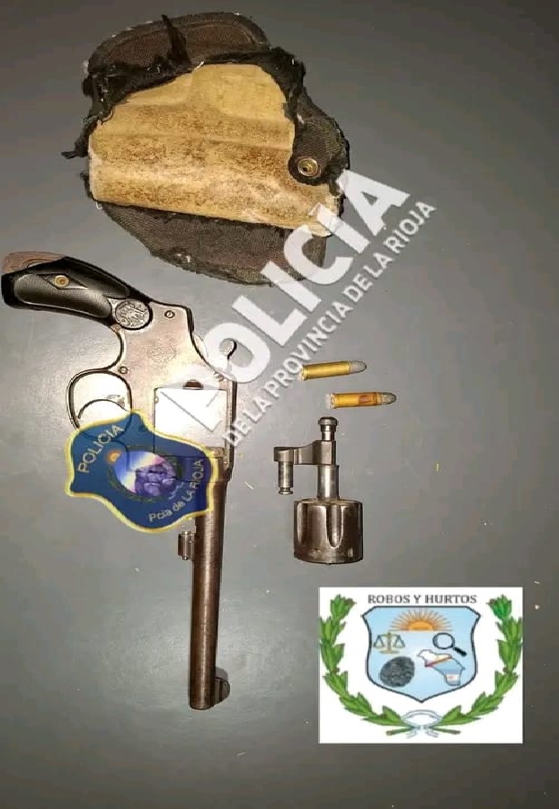 La Policia secuestró un arma de fuego en el barrio 4 de junio