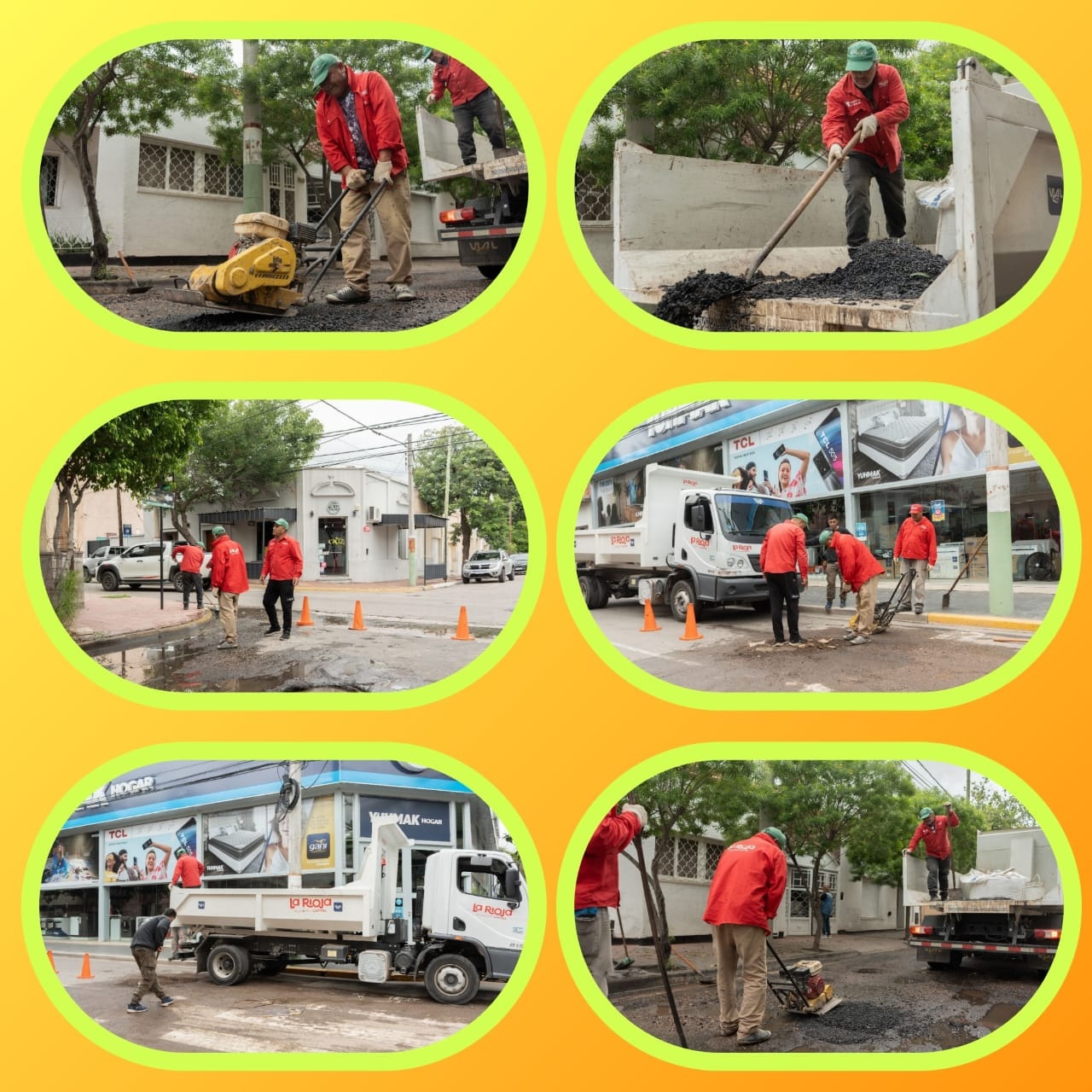Continúa el bacheo en el macro y microcentro