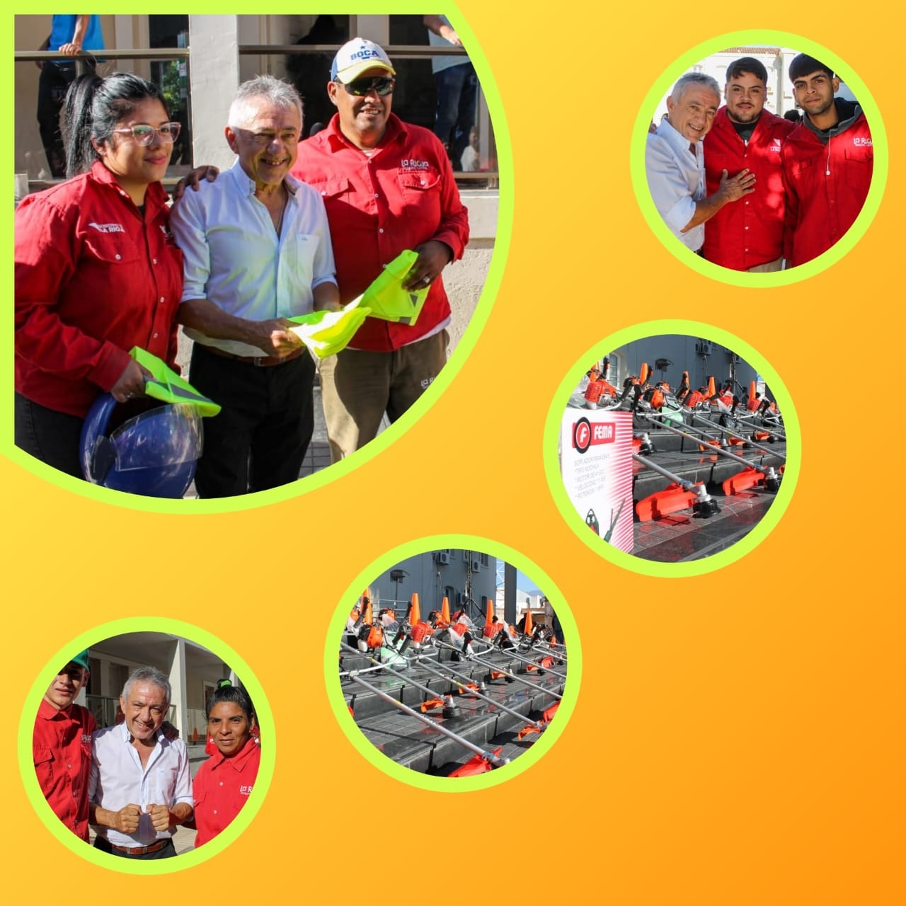 El Municipio refuerza la limpieza urbana con nuevas herramientas y equipamiento de seguridad