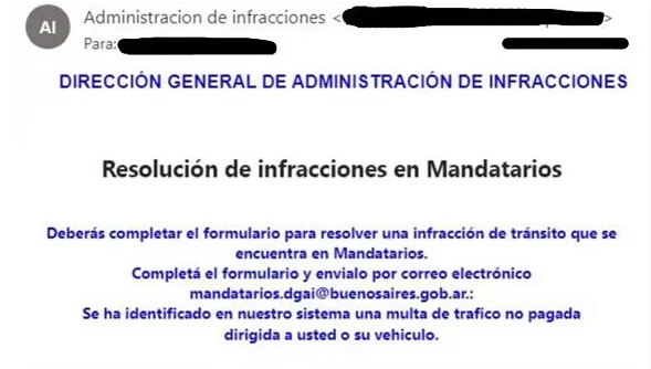 “Alerta, troyano bancario”: el virus que llega en un mail como aviso de multas adeudadas