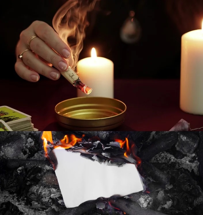 Rituales: ¿Qué significa escribir el nombre de una persona en un papel y quemarlo?