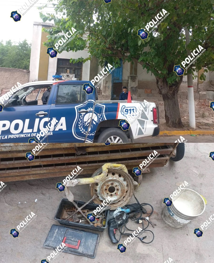PERSONAL DE COMISARIA PRIMERA RECUPERAN VARIOS ELEMENTOS ROBADOS EN NUESTRA CIUDAD CAPITAL 