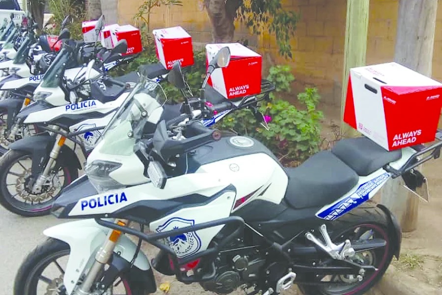 CHILECITO: Brigada motorizada recibió seis nuevos rodados 250 cc