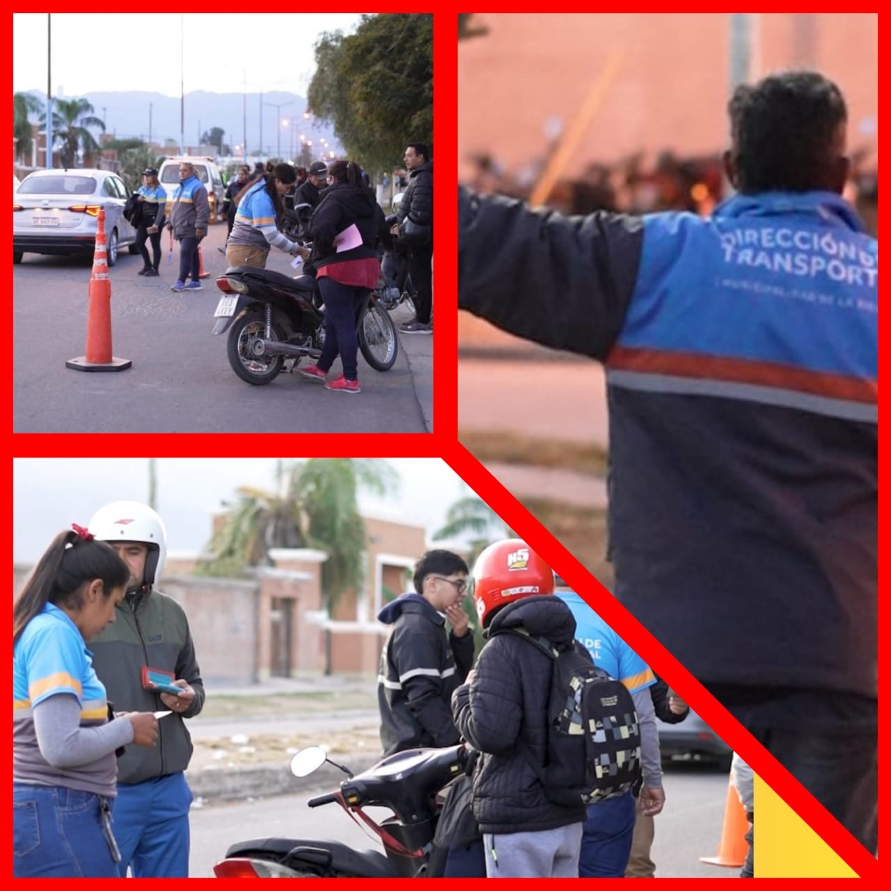 MÁS DE 150 MOTOS RETENIDAS TRAS GRAN OPERATIVO DE TRÁNSITO EN ZONA SUR