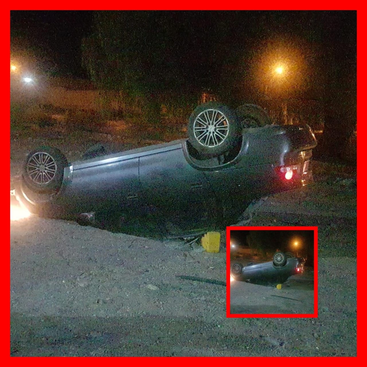 CHILECITO: ACCIDENTE  VUELCO  FATAL