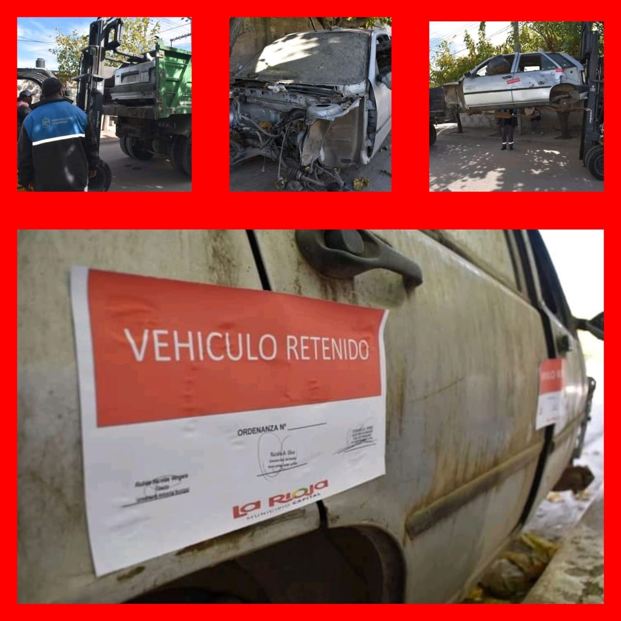 SIGUEN LOS OPERATIVOS DE LEVANTAMIENTO DE AUTOS ABANDONADOS🚗🚘