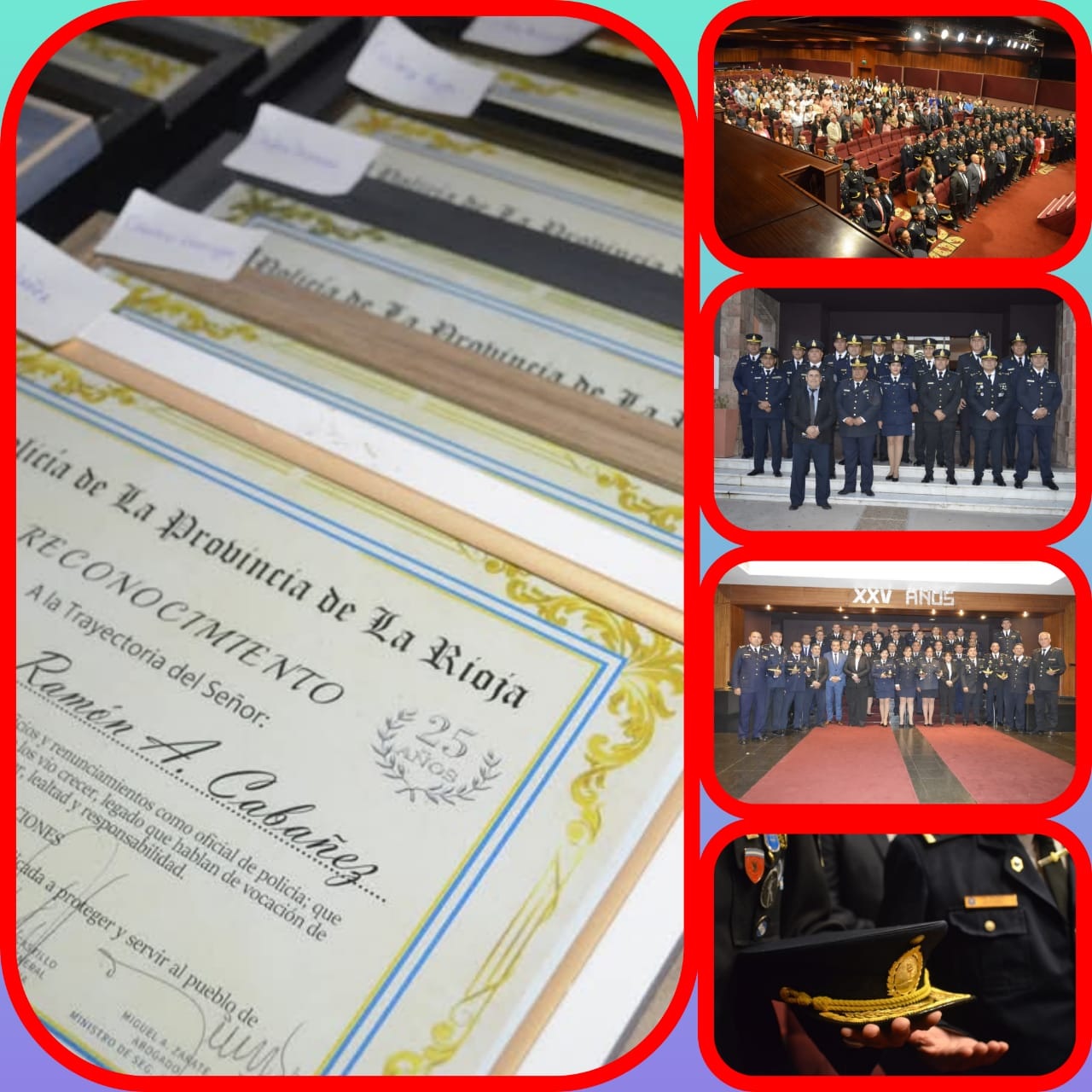 BODAS DE PLATA PROMOCIÓN XVI DE OFICIALES DE POLICÍA 