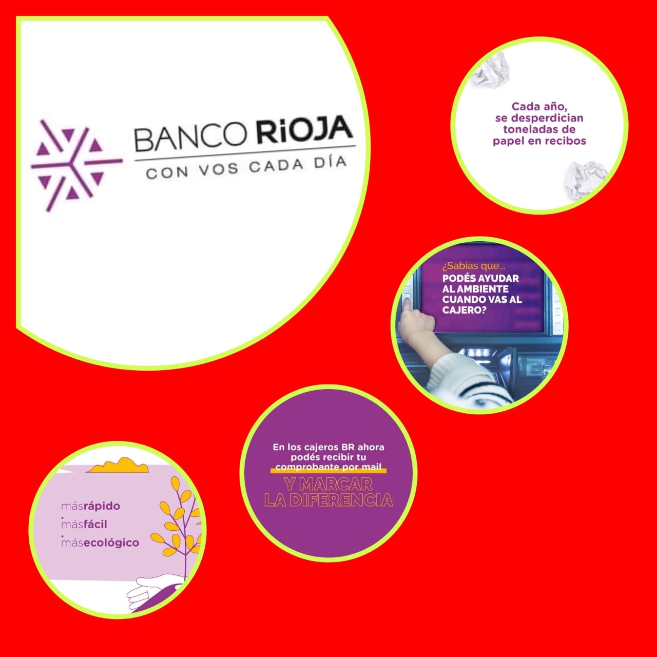 BANCO RIOJA: MENOS PAPEL MAS CUIDADO DEL PLANETA 