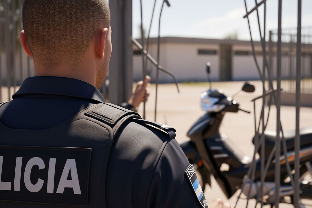 CHILECITO: LA JUSTICIA PROCESÓ A UN HOMBRE POR EL ROBO DE UNA MOTO DESDE UN DEPÓSITO POLICIAL