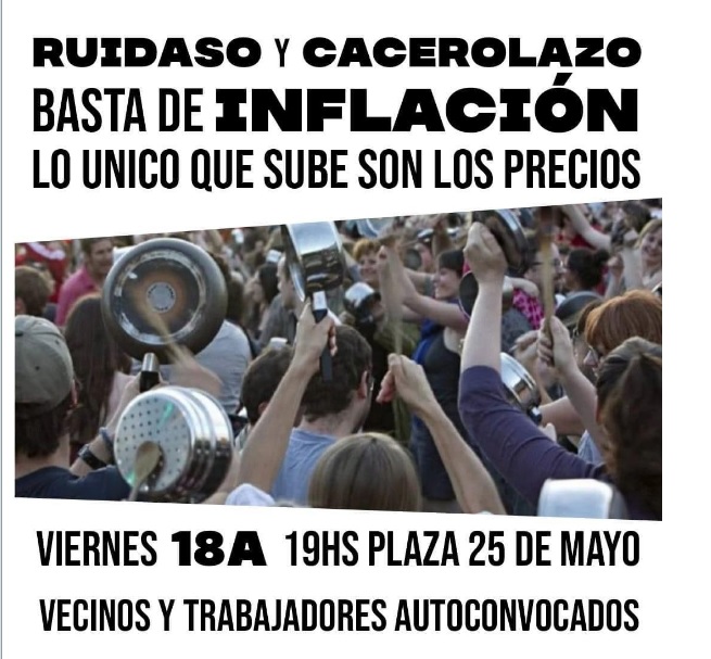 CATAMARCA: CACEROLAZO ESTE VIERNES 