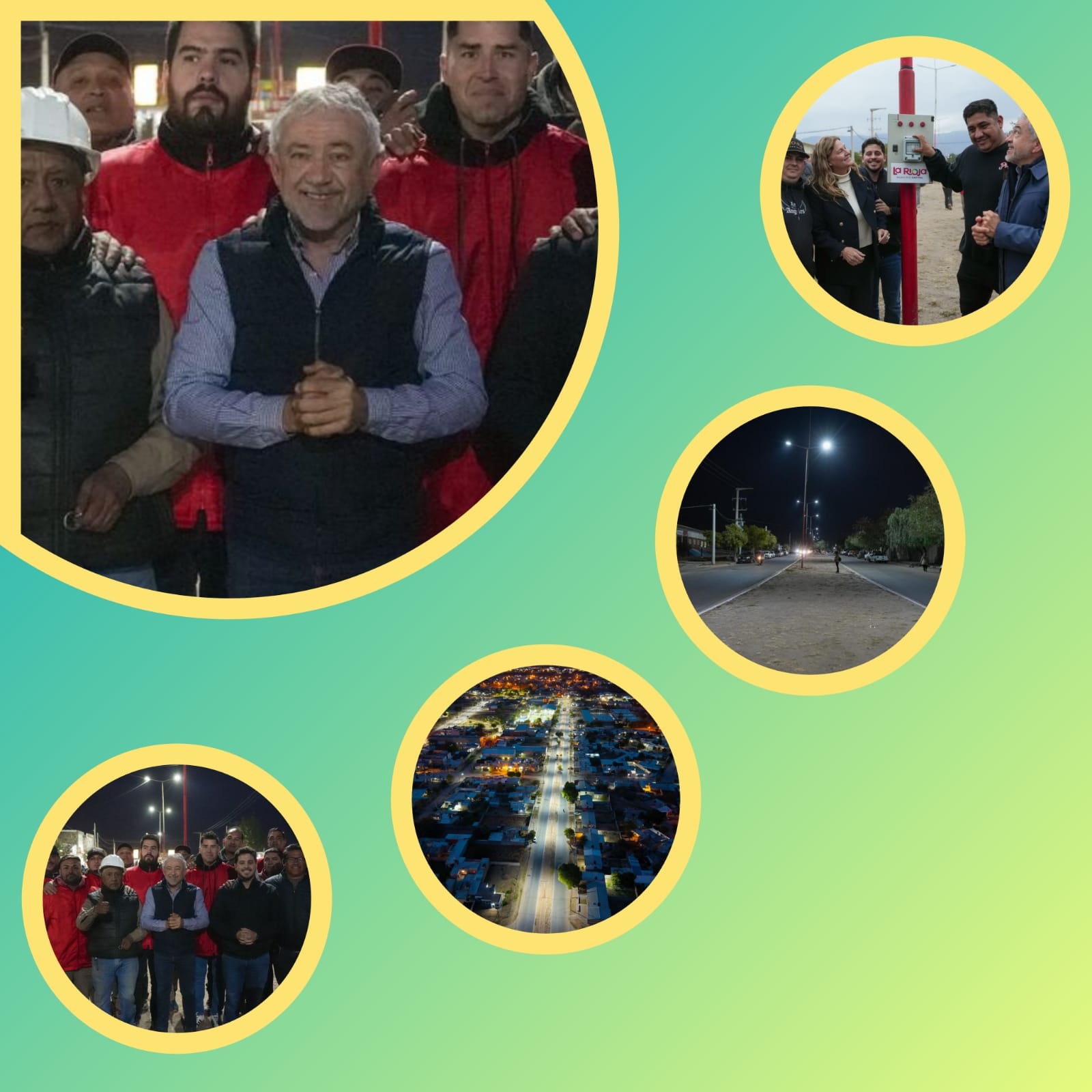 LA CIUDAD SE SIGUE ILUMINANDO: TRABAJO CONJUNTO ENTRE MUNICIPIO Y PROVINCIA