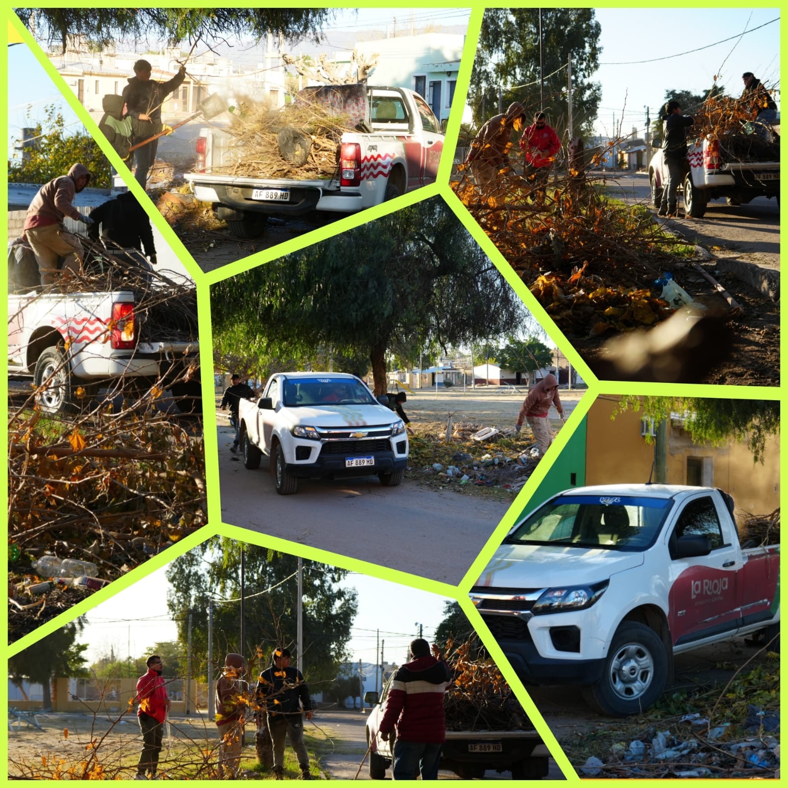 EL MUNICIPIO INTENSIFICA TRABAJOS DE LIMPIEZA Y DESMALEZAMIENTO EN EL BARRIO LAS AGAVES