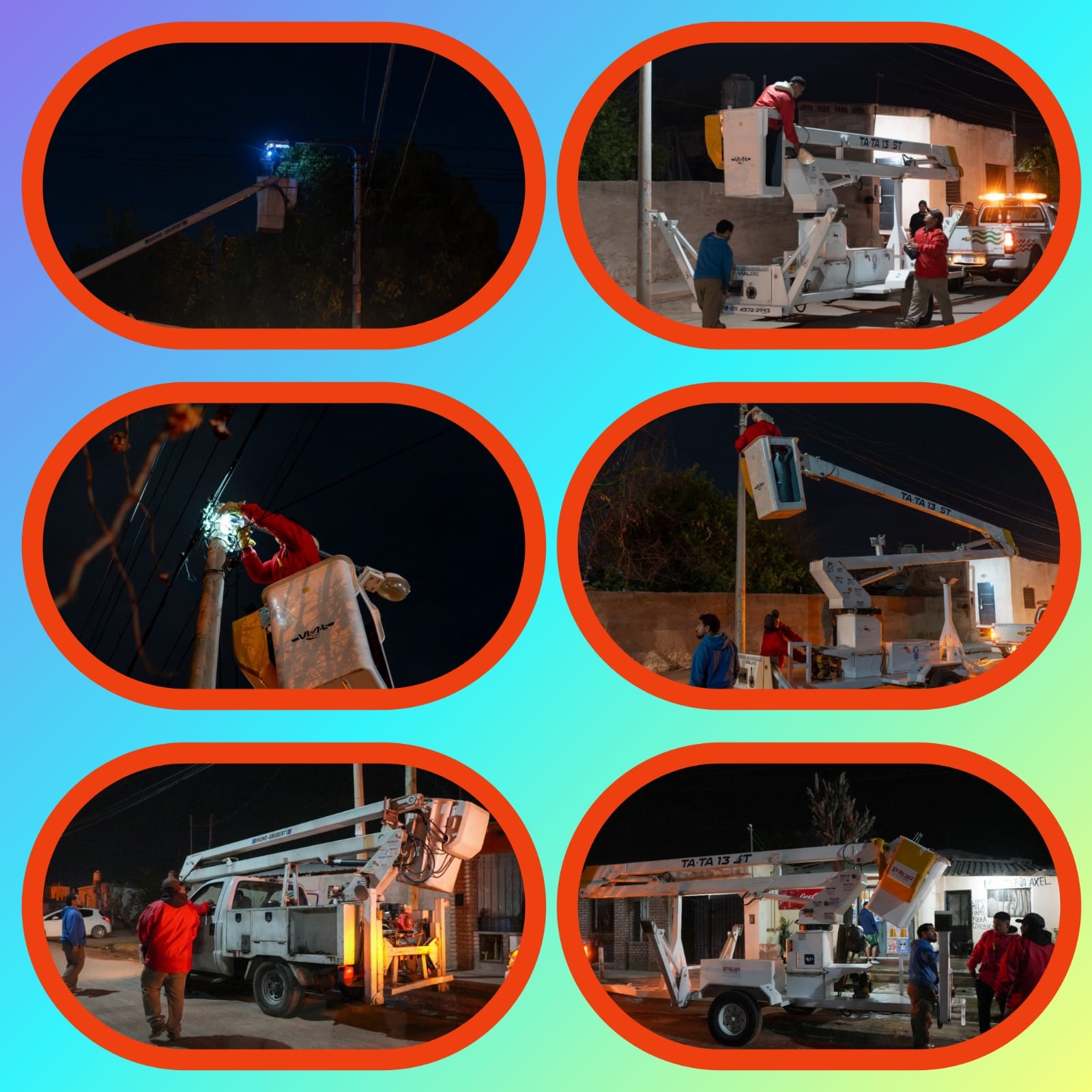 LUZ, ORDEN Y SEGURIDAD: EL PARQUE INDUSTRIAL SE ILUMINA CON NUEVAS LUMINARIAS LED