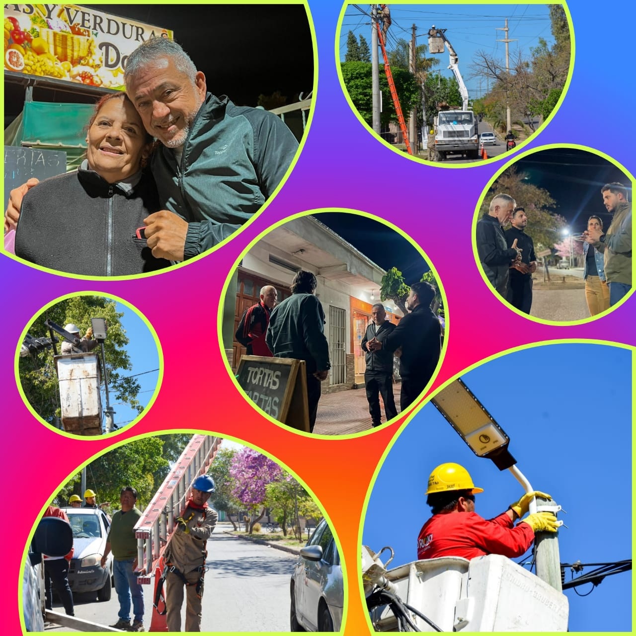 CIUDAD SEGURA: INSTALAMOS NUEVAS LUMINARIAS