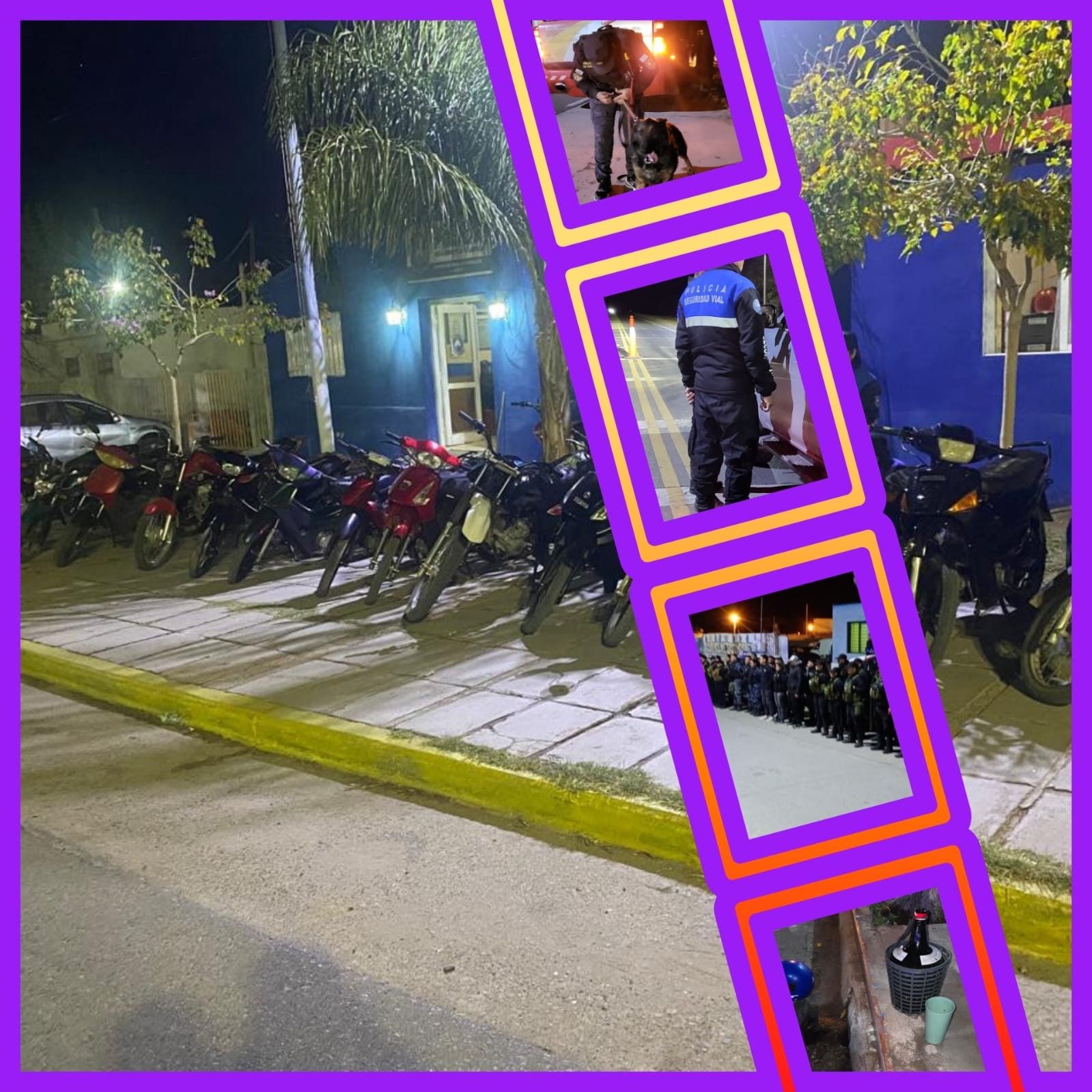 MEGA OPERATIVO POLICIAL EN CHILECITO DURANTE EL FIN DE SEMANA CON UN RESULTADO DE 49 DETENIDOS  