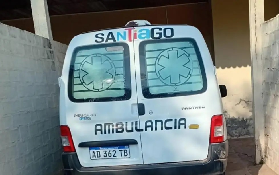 Chofer escrachado: en la ambulancia se fue a un 