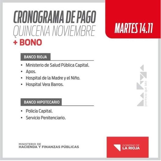 ESTE MARTES COBRAN LA QUINCENITA MAS BONO 