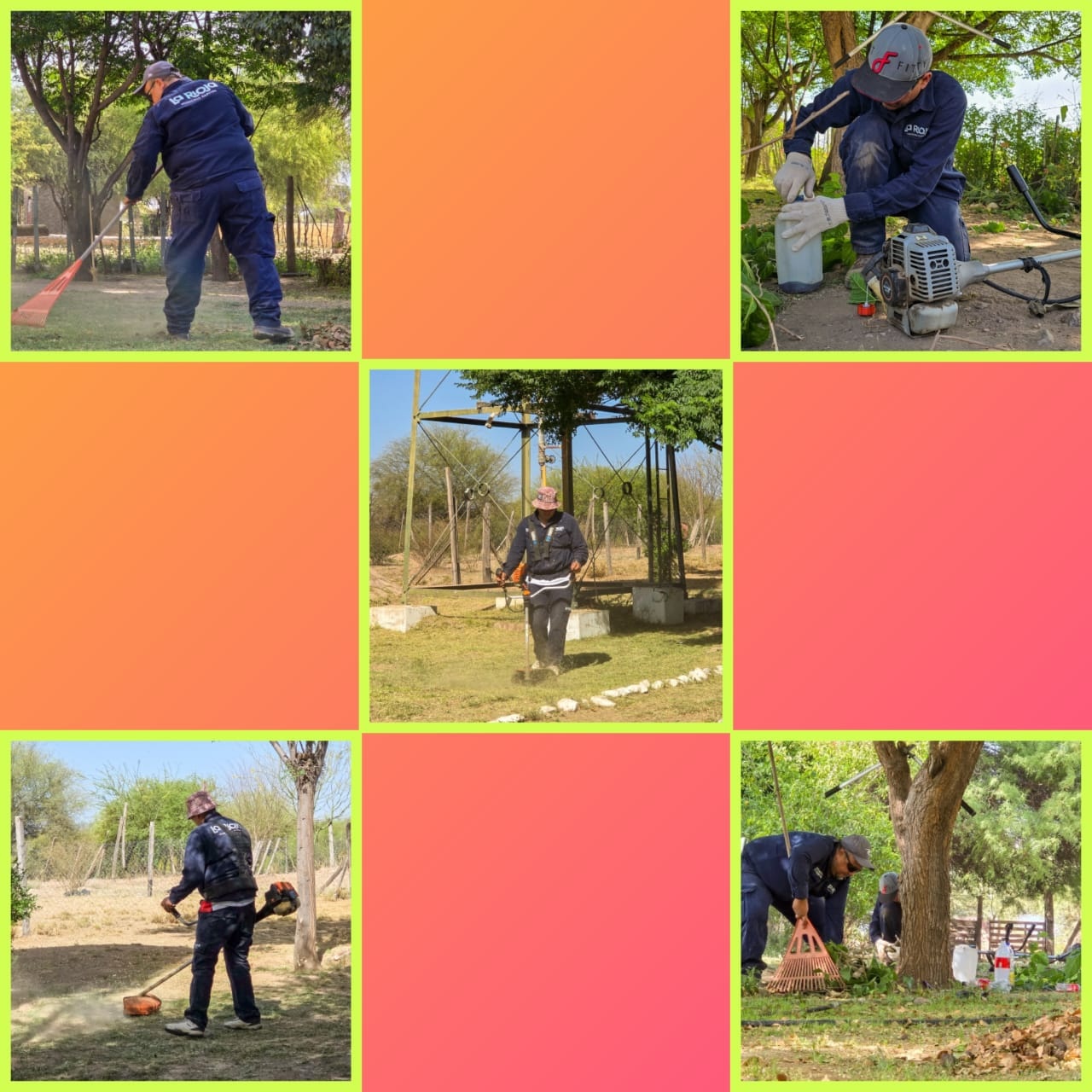 RIOJA LIMPIA Y LINDA: OPERATIVO DE LIMPIEZA EN ESCUELITA DEL PARAJE PUERTO ALEGRE