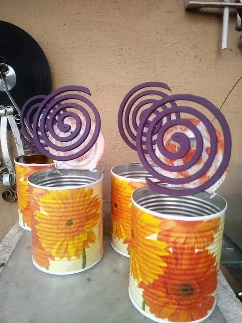 SOLUCIONES CASERAS: Convertí latas de durazno en un repelente anti-mosquitos efectivo