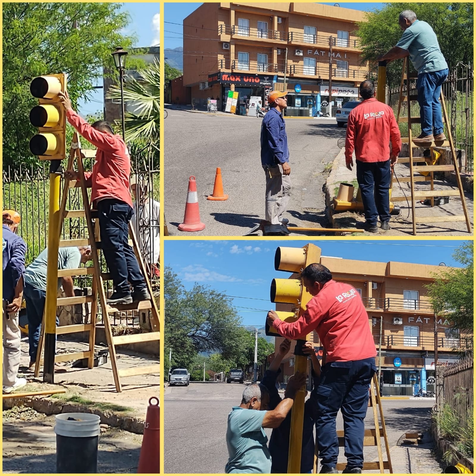 ANTE HECHOS DE VANDALISMO CONTRA SEMÁFOROS, EL MUNICIPIO REPARA Y APLICA FUERTE MULTAS