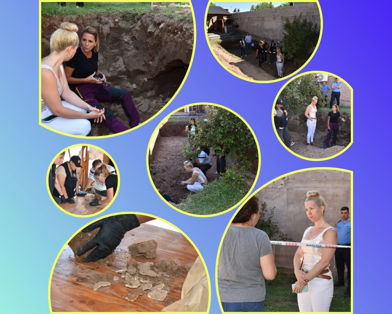 Hallazgo de restos óseos en una vivienda de la ciudad