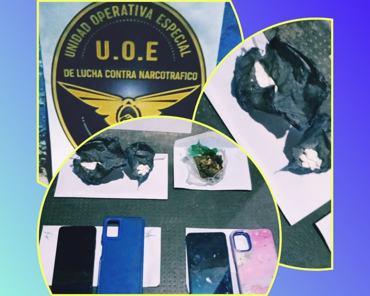 CHILECITO: IMPORTANTE OPERATIVO CONJUNTO CON ANTINARCÓTICOS DONDE SECUESTRAN  ESTUPEFACIENTES, HAY DOS PERSONAS DETENIDAS