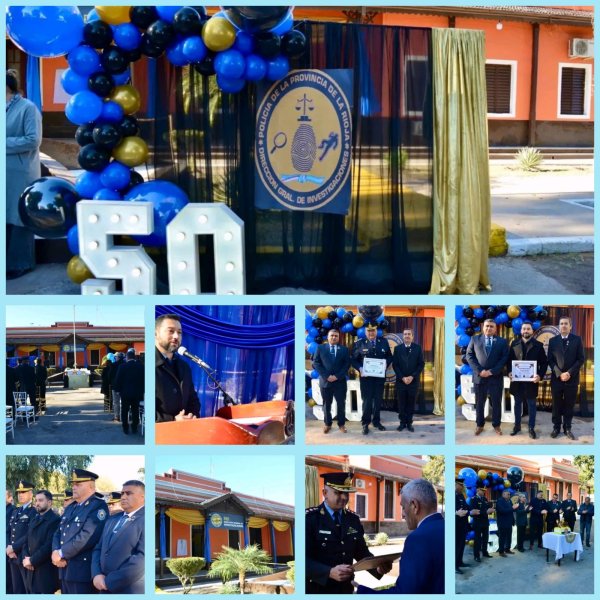 50&deg; ANIVERSARIO DE LA DIRECCI&Oacute;N GENERAL DE INVESTIGACIONES